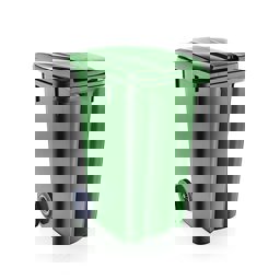 Şenyayla 240 Lt Tekerlekli Çöp Konteyneri Yeşil 6510 küçük görsel