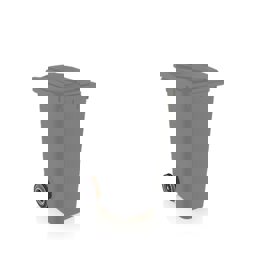 Şenyayla 120 Lt Tekerlekli Çöp Konteyneri Gri 6505 küçük görsel