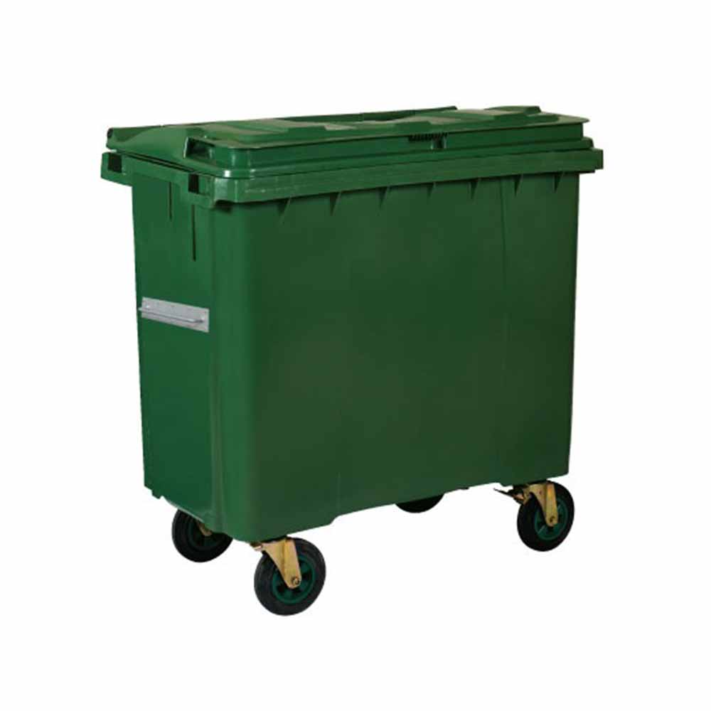 Kayaplas Çöp Konteyneri 770 Lt Yeşil görseli