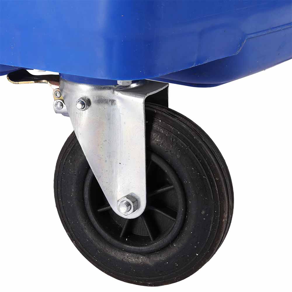 Kayaplas Çöp Konteyneri 770 Lt Pedallı Mavi küçük görsel