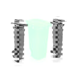 Şenyayla 120 Lt Tekerlekli Çöp Konteyneri Yeşil 6505 küçük görsel