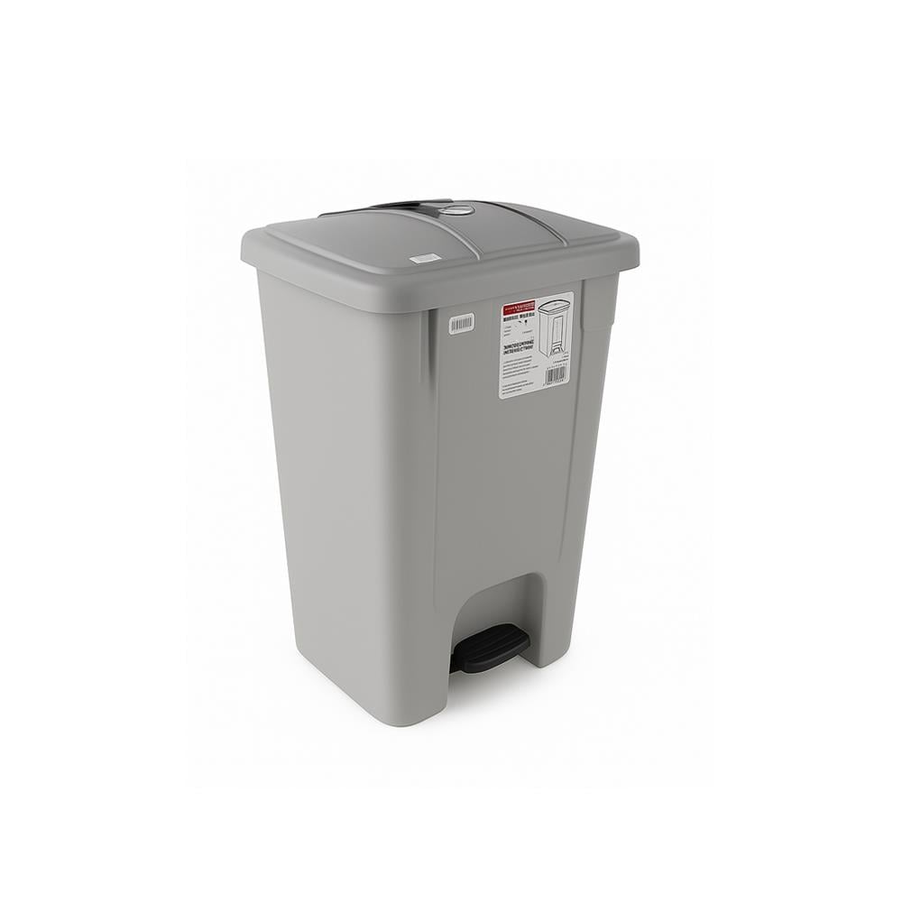 Şenyayla 4260 Pedallı Çöp Kovası 65 Lt Gri görseli