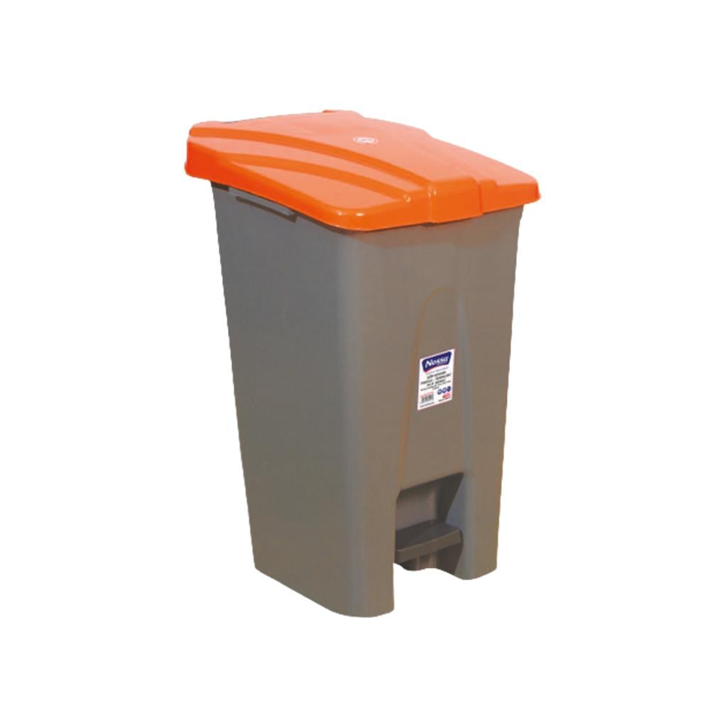 70 Lt Tekerlekli Çöp Konteyner Pedallı PCK-1470 görseli