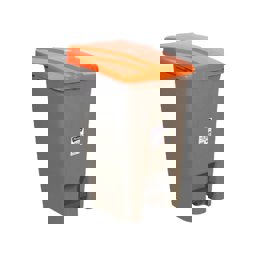 70 Lt Tekerlekli Çöp Konteyner Pedallı PCK-1470 küçük görsel