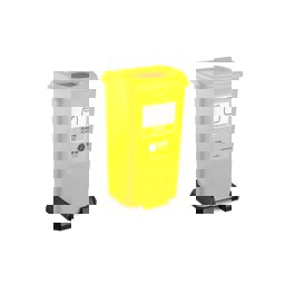 Şenyayla 4398 Sıfır Atık Geri Dönüşüm Kutusu 70Lt Plastik küçük görsel