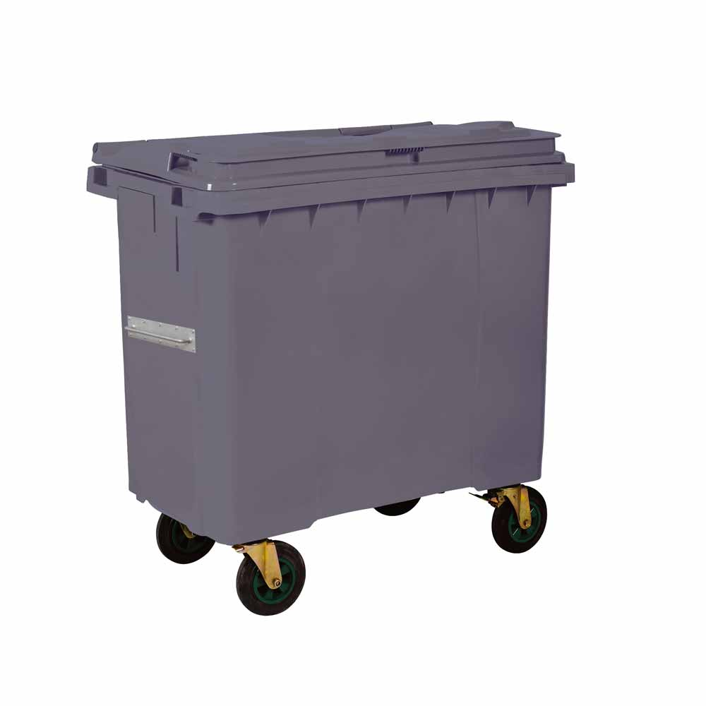 Kayaplas Çöp Konteyneri 770 Lt Gri görseli