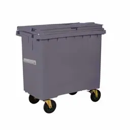 Kayaplas Çöp Konteyneri 770 Lt Gri küçük görsel