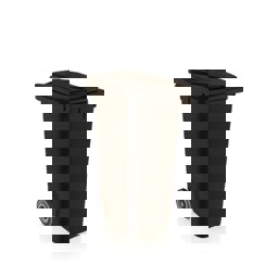 Şenyayla 120 Lt Tekerlekli Çöp Konteyneri Siyah 6505 küçük görsel