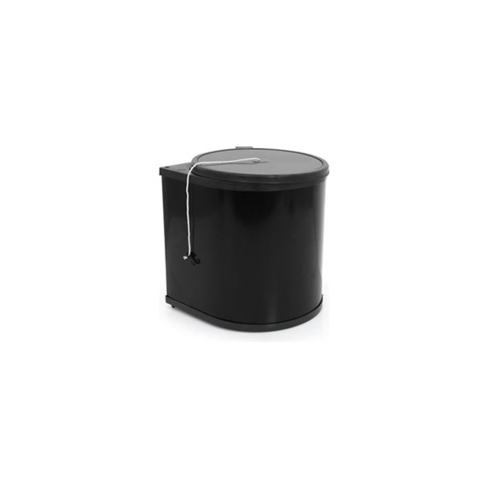 Efor Dolap İçi Çöp Kovası 11 Lt Siyah görseli