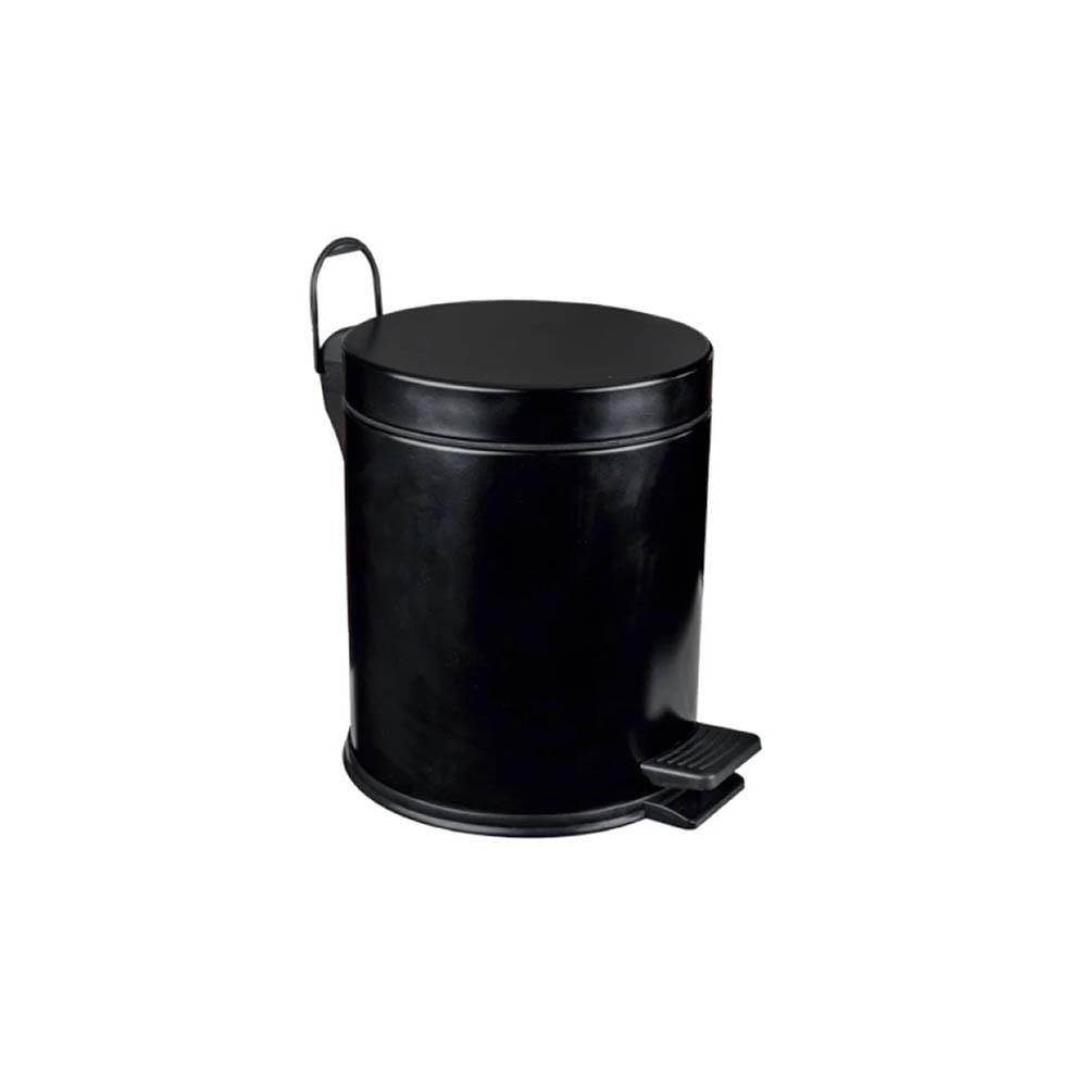 Maxiflow Standart Çöp Kovası Boyalı Siyah 3 Lt 18197 (8'li Koli) küçük görsel