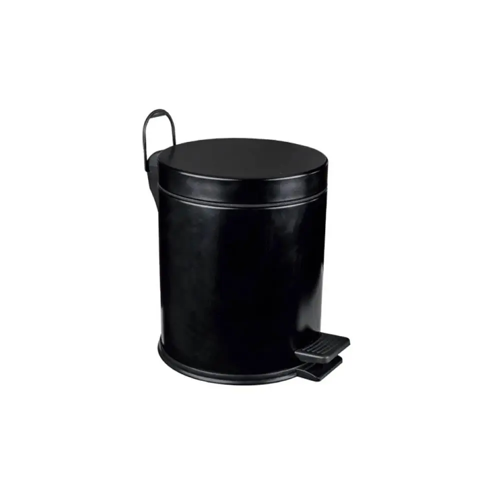 Maxiflow Standart Çöp Kovası Boyalı Siyah 3 Lt 18197 (8'li Koli) küçük görsel