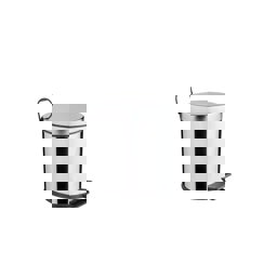 Maxiflow Mikro Pedallı Çöp Kovası 3 Lt Ss430 13210 (8li Koli) küçük görsel