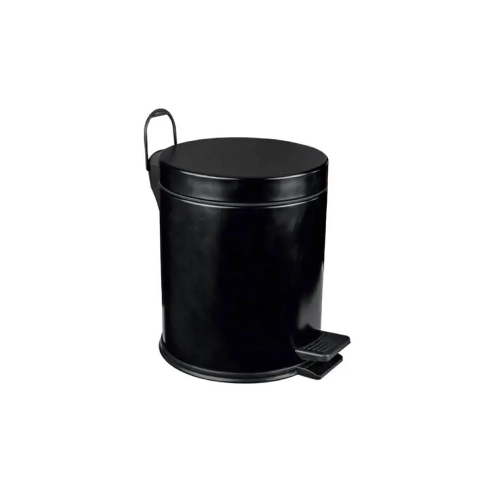 Maxiflow Standart Çöp Kovası Boyalı Siyah 5 Lt 18202 (8'li Koli) görseli