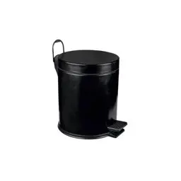 Maxiflow Standart Çöp Kovası Boyalı Siyah 5 Lt 18202 (8'li Koli) küçük görsel