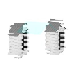 Şenyayla 5101 Büyük Köpek Kulübesi Taş Gri/Yeşil küçük görsel