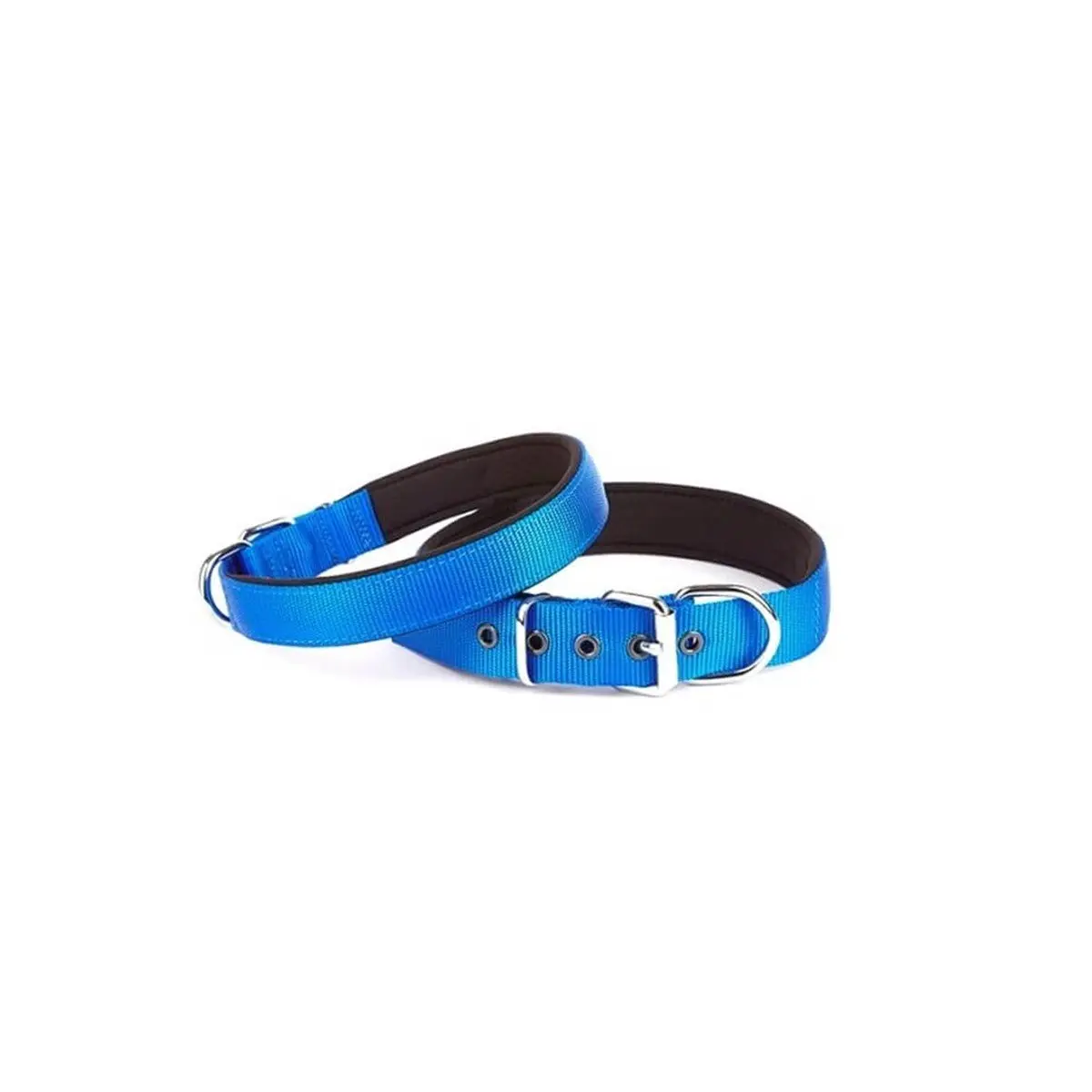 Doggie Konfor Dokuma Köpek Boyun Tasması Mavi 2,5x42-50Cm DSBT2510LROYALBLUE görseli