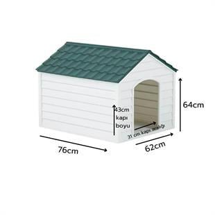Şenyayla 5100 Plastik Kedi ve Köpek Kulübesi küçük görsel