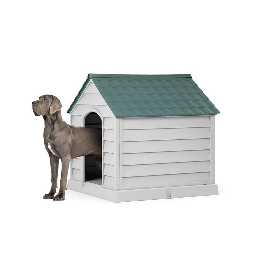 Şenyayla 5101 Büyük Köpek Kulübesi Taş Gri/Antrasit küçük görsel