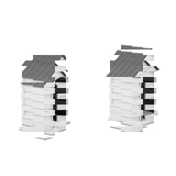 Şenyayla 5101 Büyük Köpek Kulübesi Taş Gri/Antrasit küçük görsel