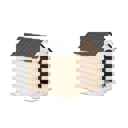 Şenyayla 5101 Büyük Köpek Kulübesi Bej/Kahve küçük görsel