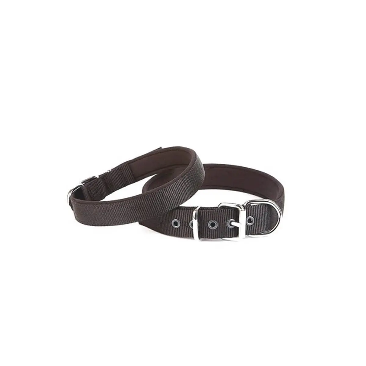 Doggie Konfor Dokuma Köpek Boyun Tasması Siyah 2,5x42-50Cm DSBT2510LBLACK görseli