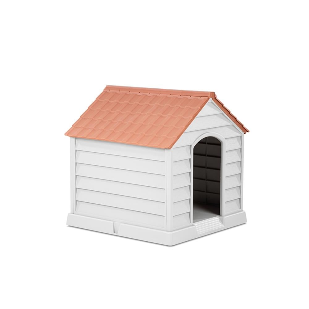 Şenyayla 5101 Büyük Köpek Kulübesi Taş Gri/Kiremit görseli