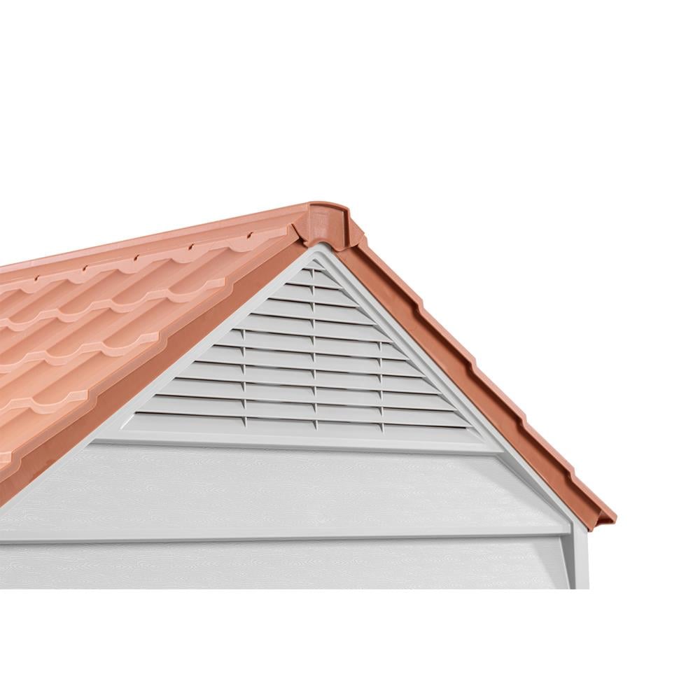 Şenyayla 5101 Büyük Köpek Kulübesi Taş Gri/Kiremit küçük görsel