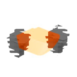 Newarc Life Rimless Asma Klozet Parlak Turuncu 5826O + Life Duroplast Turuncu Kapak 7600O küçük görsel