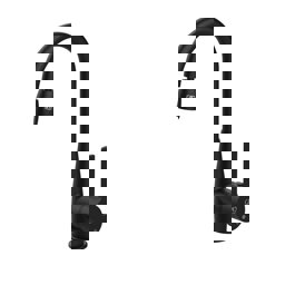 GPD Solus Tek Gövde Lavabo Bataryası Siyah Mtl55-s küçük görsel