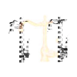 GPD Retro Tek Gövde Lavabo Bataryası rose Gold Mtl180-r küçük görsel