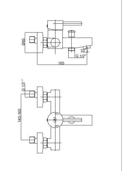 GPD Espina Banyo Bataryası Siyah Mbb70-s küçük görsel