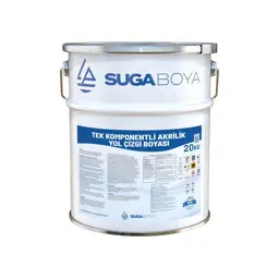 Suga Tek Komponentlı Akrilik Yol Çizgi Boyası 20 Kg küçük görsel