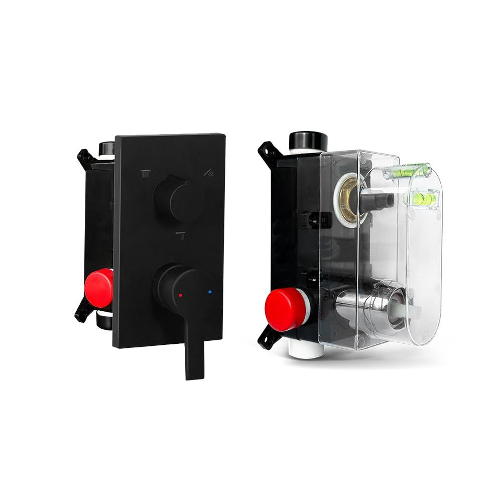 Crevo Ankastre Kare Duş Paneli Ve Sıva Altı Batarya Seti Krom Crv-403 küçük görsel