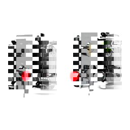 Crevo Ankastre Kare Duş Paneli Ve Sıva Altı Batarya Seti Krom Crv-403 küçük görsel