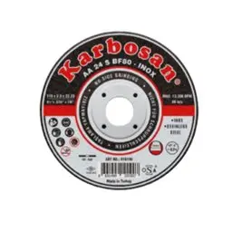 Karbosan İnox Kesici 115X2.5X22.23Mm 10190 küçük görsel