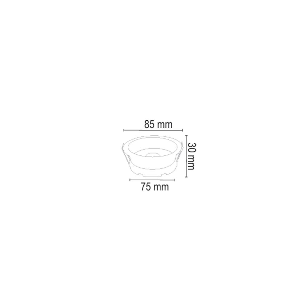 Forlife Profesyonel Downlight Spot 9W Fl-2014 Sb küçük görsel