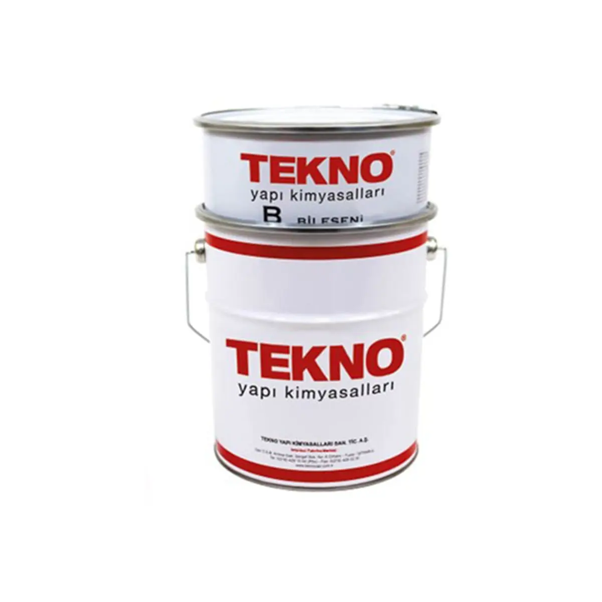 Teknobond 700 Epoksi Yapıştırıcı ve Derz Dolgu Beyaz 5 Kg Set görseli