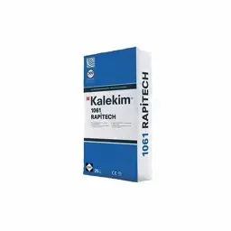 Kalekim 1061 Rapitech Hızlı Sertleşen Yapıştırma Harcı Gri 25 Kg (C2Ft) küçük görsel