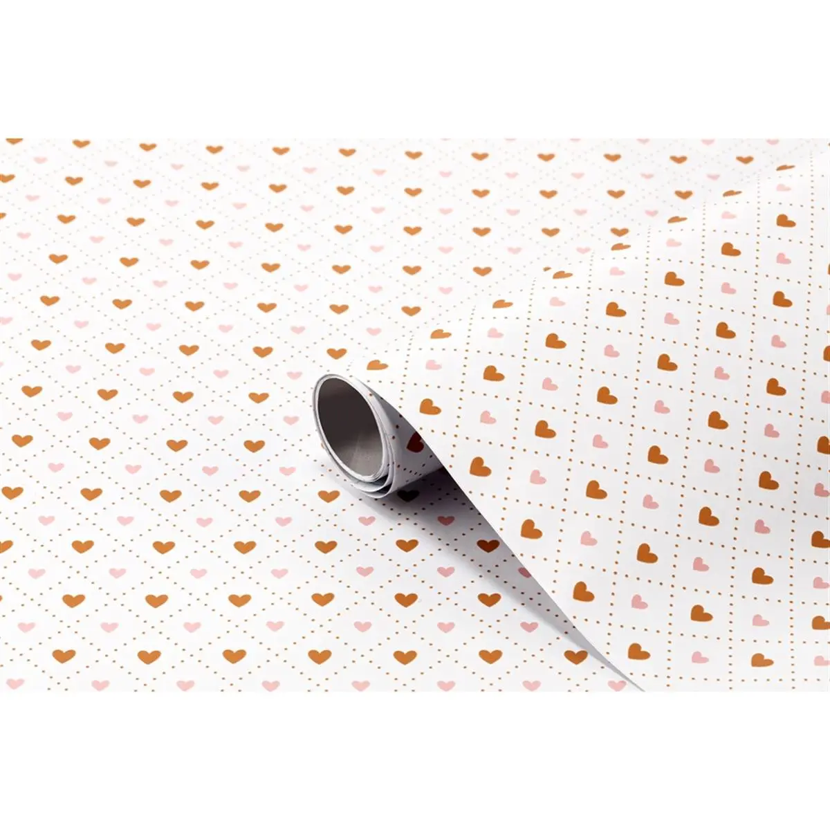 Bigpoint Yapışkanlı Folyo 45cm X 2metre Kalp Desen No:49 görseli