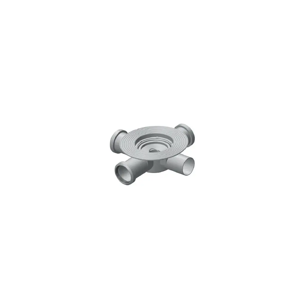 Maxiflow Dört Çıkışlı 180Mm Yer Sifonu Ø70 Alt Gövde 34319 görseli