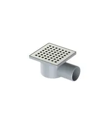 Maxiflow Line Yer Süzgeci 15X15 Ø50 (Yan Çıkış) 13896 küçük görsel