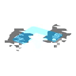 Maxiflow Tekstil Membranlı Paslanmaz Izgaralı Yer Süzgeci 10X10 Ø100 (Alt Çıkış) 14136 küçük görsel