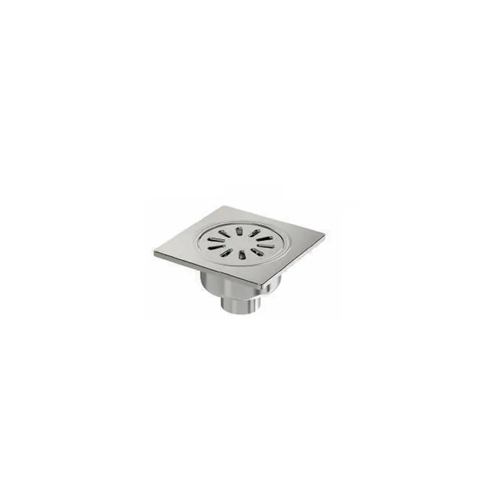 Maxiflow Premium Paslanmaz Yer Süzgeci 15X15 Ø70 (Alt Çıkış) 14111 görseli