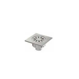 Maxiflow Premium Paslanmaz Yer Süzgeci 15X15 Ø70 (Alt Çıkış) 14111 küçük görsel