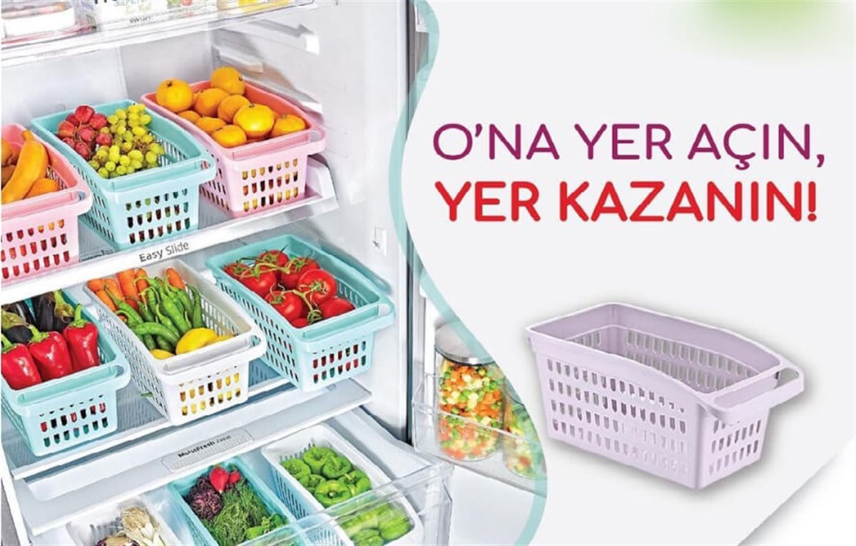 Bee Home Dolap İçi Organizer Büyük 5 Lt AK496 küçük görsel
