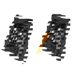 Ayarlı Çekmece İçi Kaşıklık 40-45 Cm Antrasit küçük görsel