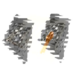 Ayarlı Çekmece İçi Kaşıklık 50-55 Cm Gri küçük görsel