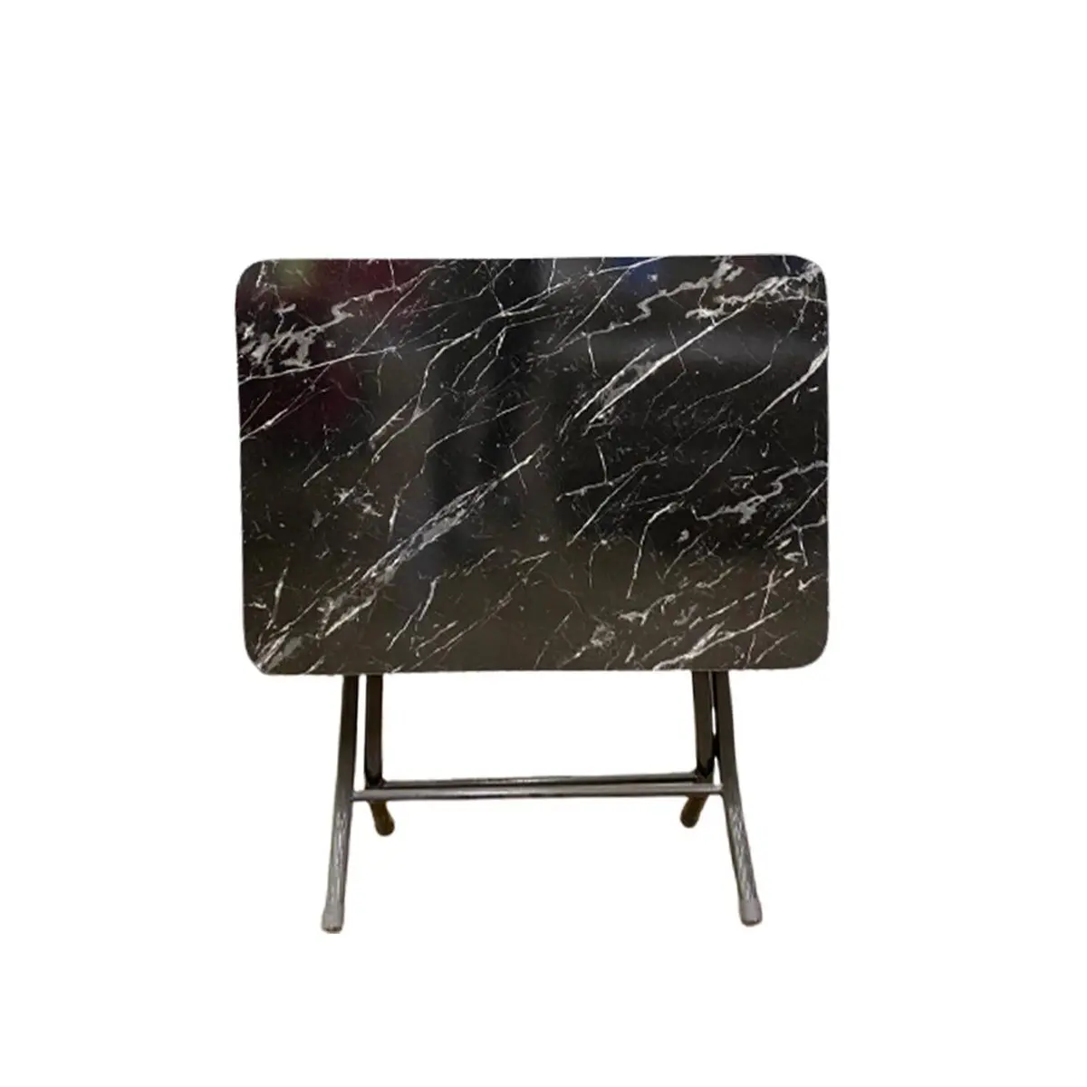 Doğan Lüks Mermer Desen Katlanır Piknik Masa 40x60 Dl-130 küçük görsel
