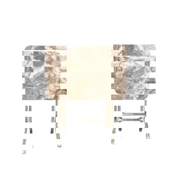 Doğan Lüks Mermer Desen Katlanır Piknik Masa 40x60 Dl-130 küçük görsel