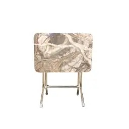 Doğan Lüks Mermer Desen Katlanır Piknik Masa 40x60 Dl-130 küçük görsel